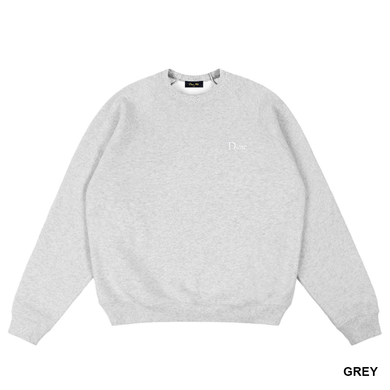 Dime MTL(ダイム)/ CLASSIC SMALL LOGO CREWNECK -4COLOR-