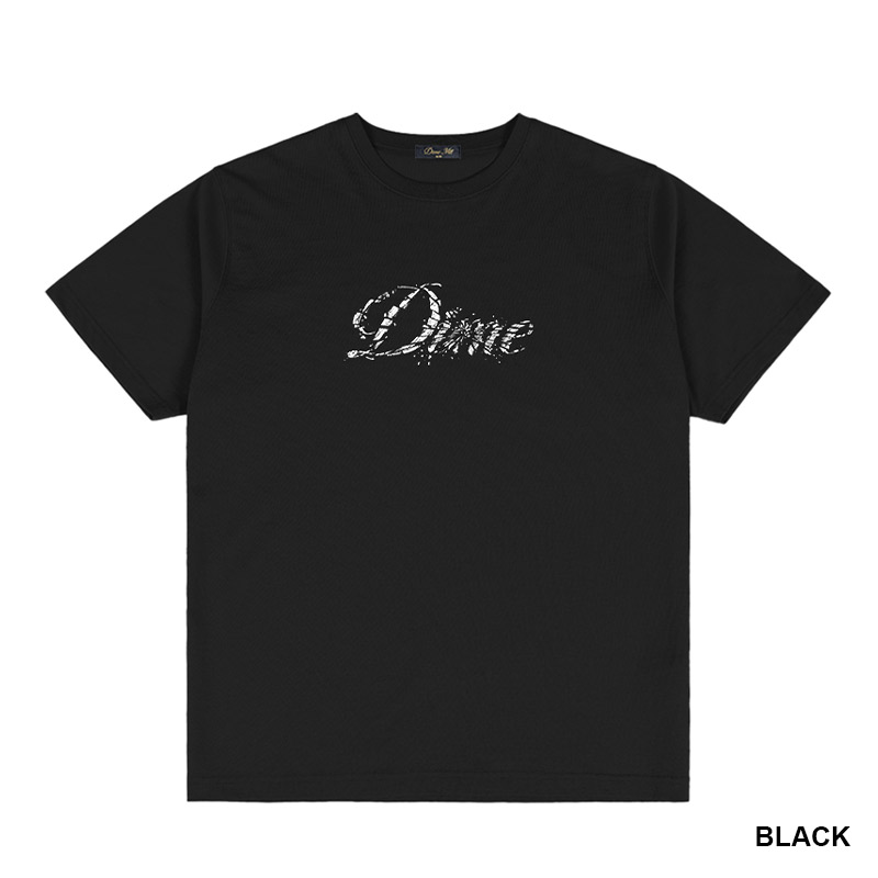 Dime MTL(ダイム)/ Cursive Smashed T-Shirt -3COLOR-