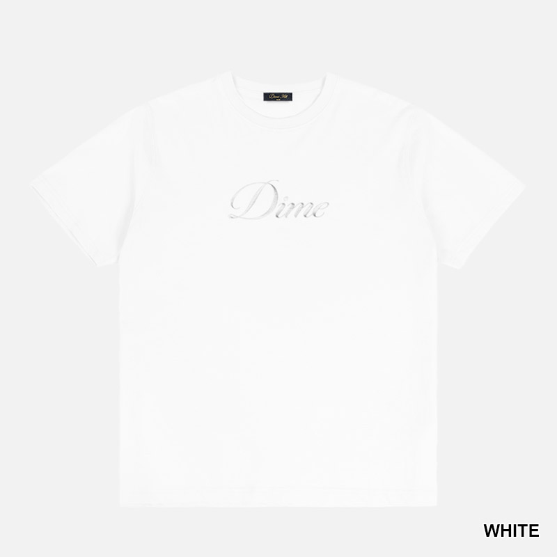 Dime MTL(ダイム)/ Cursive T-Shirt -2COLOR-