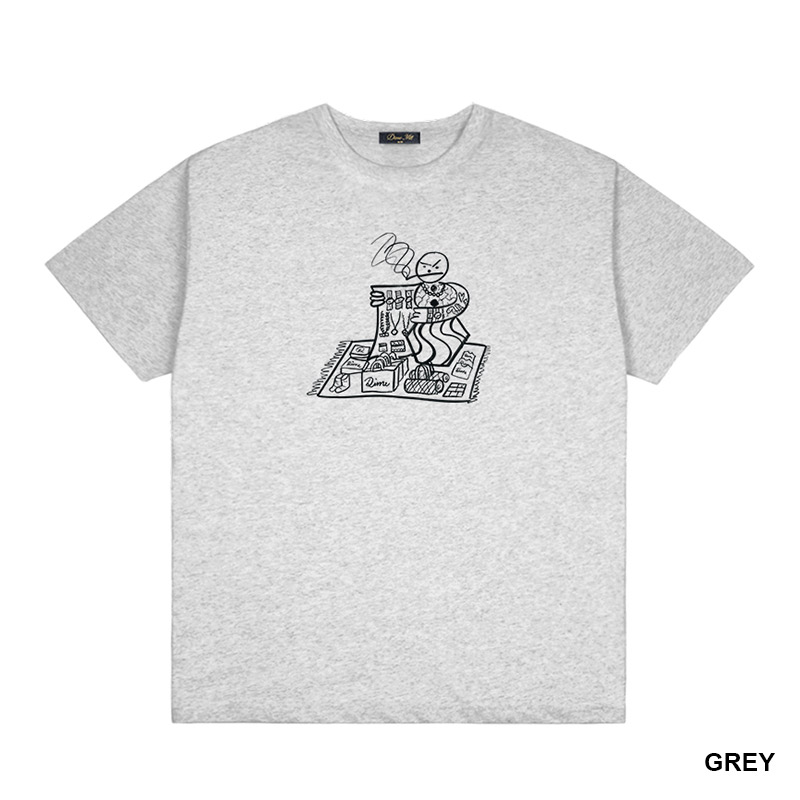 Dime MTL(ダイム)/ Snackman Dealer T-Shirt -4COLOR-