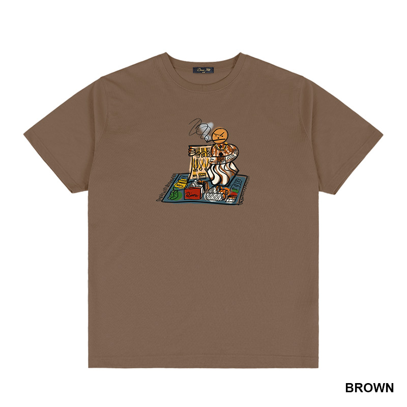 Dime MTL(ダイム)/ Snackman Dealer T-Shirt -4COLOR-