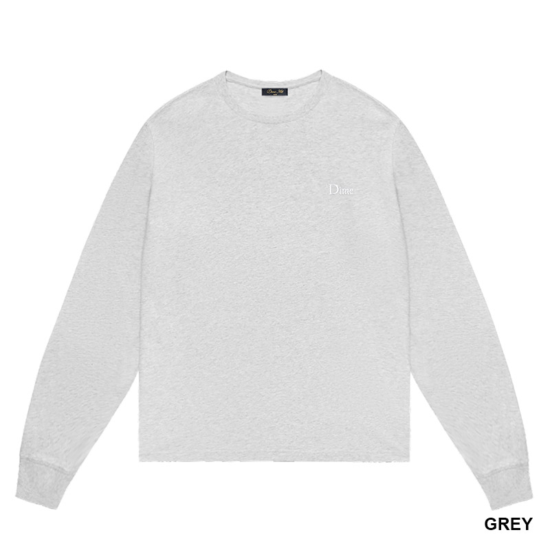 Dime MTL(ダイム)/ Classic Small Logo LS T-Shirt -4COLOR-