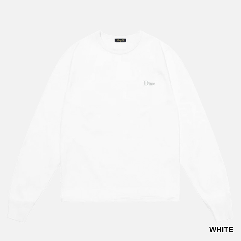 Dime MTL(ダイム)/ Classic Small Logo LS T-Shirt -4COLOR-