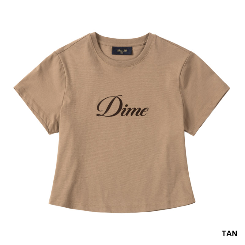 Dime MTL(ダイム)/ Cursive Tee -2COLOR- (LADYS)