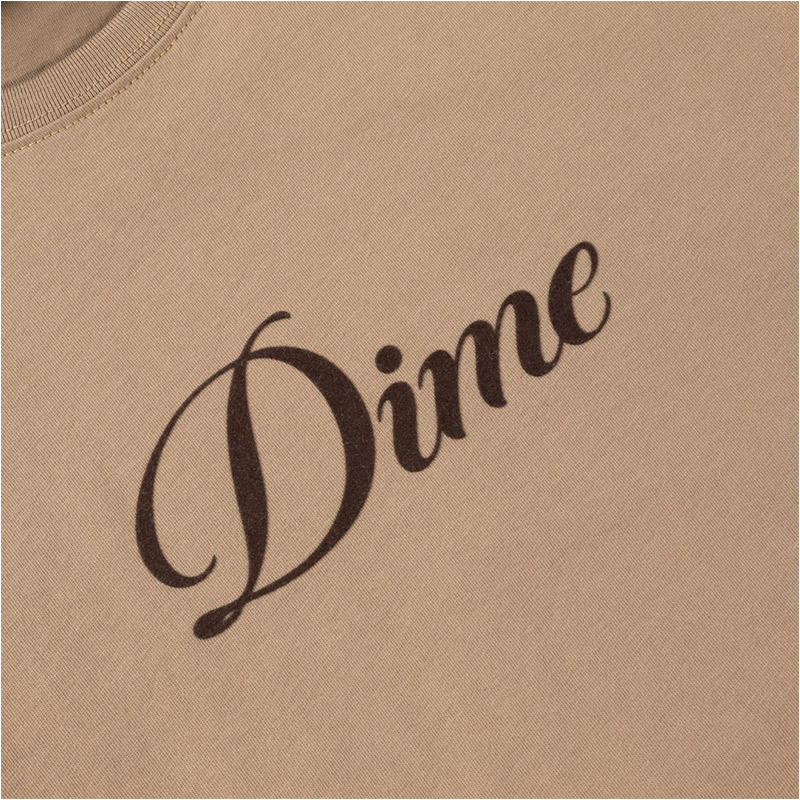 Dime MTL(ダイム)/ Cursive Tee -2COLOR- (LADYS)