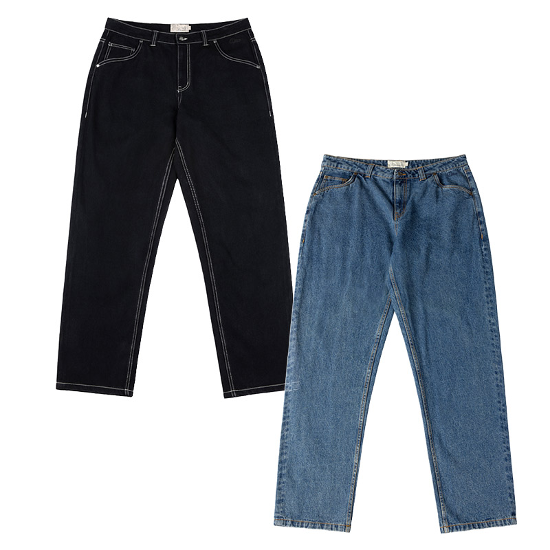 Dime MTL(ダイム)/ Straight Denim Pants -2COLOR-