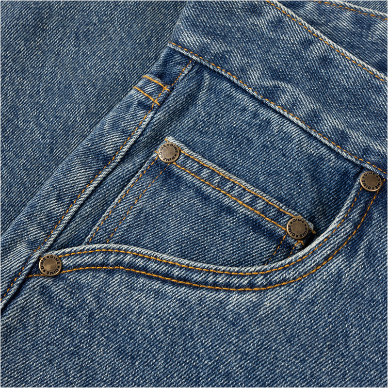 Dime MTL(ダイム)/ Straight Denim Pants -2COLOR-