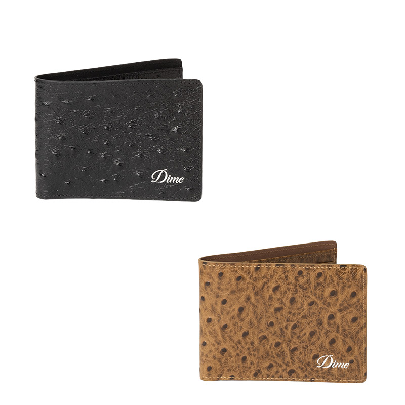 Dime MTL(ダイム)/ Fauxstrich Wallet -2COLOR-