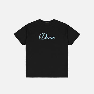 Dime MTL(ダイム)/ CURSIVE PAPER CUT T-SHIRT -4.COLOR-