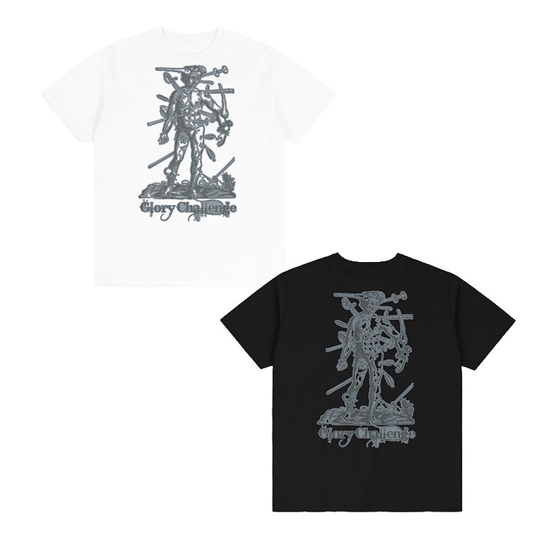 Dime MTL(ダイム)/ CHALLENGED T-SHIRT -2.COLOR-