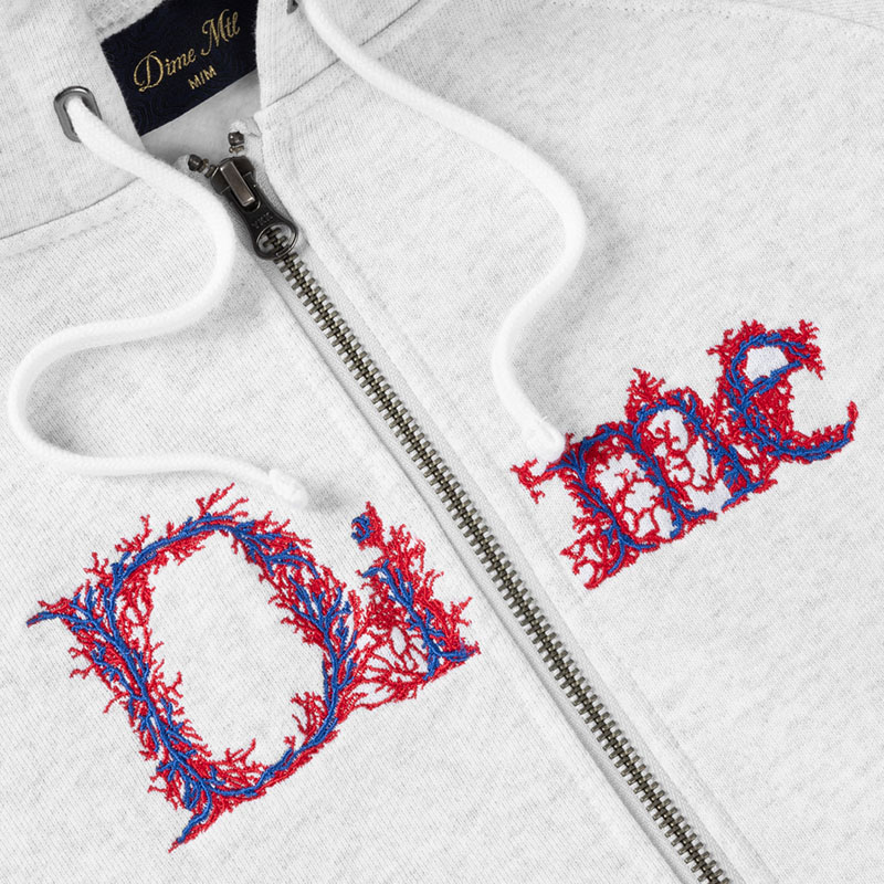 Dime MTL(ダイム)/ CLASSIC VEINS ZIP HOODIE -2.COLOR-