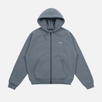 Dime MTL(ダイム)/ CLASSIC SMALL LOGO ZIP HOODIE -3.COLOR-