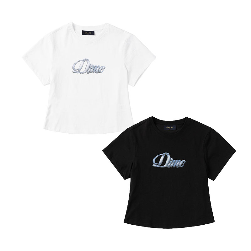 Dime MTL(ダイム)/ CURSIVE DENIM TEE -2.COLOR-