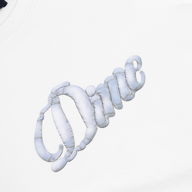 Dime MTL(ダイム)/ CURSIVE DENIM TEE -2.COLOR-