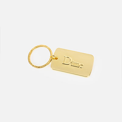 Dime MTL(ダイム)/ CLASSIC KEYCHAIN -GOLD-