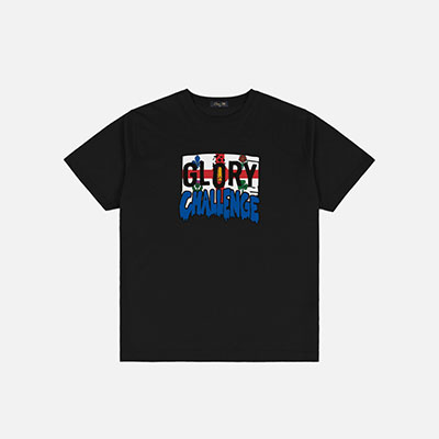Dime MTL(ダイム)/ GLO DIME GLORY CHALLENGE T-SHIRT -BLACK-