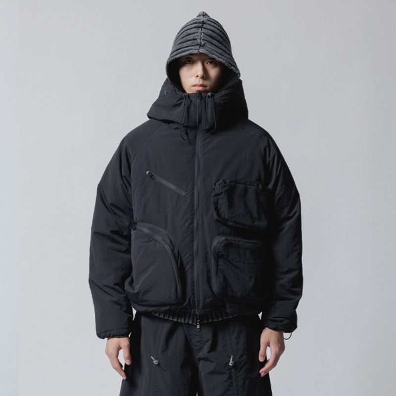 F-LAGSTUF-F(フラグスタフ)/ CPG MULTI POCKET PUFF JACKET -BLACK-