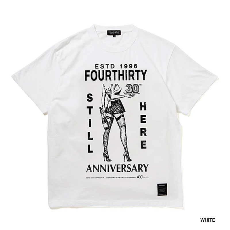 430(フォーサーティー)/ TCL STILL HERE S/S TEE -2.COLOR-