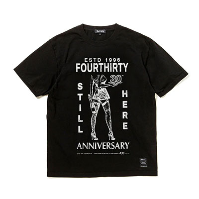 430(フォーサーティー)/ TCL STILL HERE S/S TEE -2.COLOR-