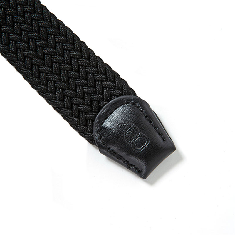 430(フォーサーティー)/ FLEX MESH BELT -BLACK-
