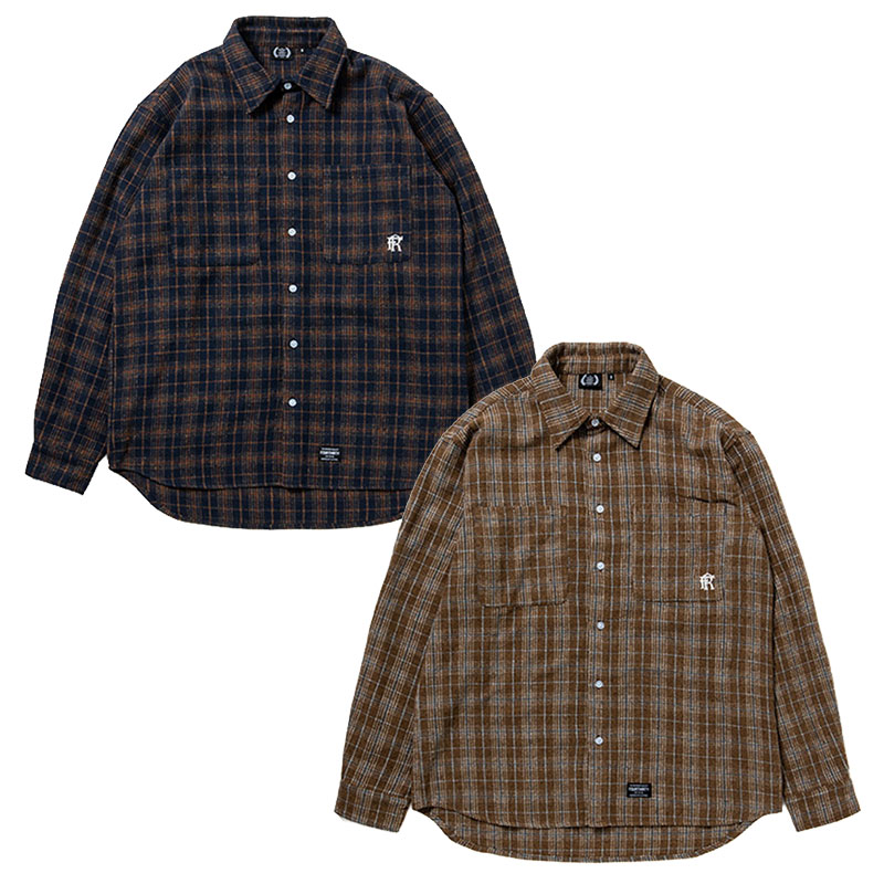 430(フォーサーティー)/ L/S TTN CHECK SHIRT -2.COLOR-