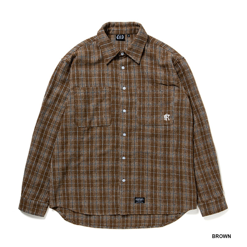 430(フォーサーティー)/ L/S TTN CHECK SHIRT -2.COLOR-