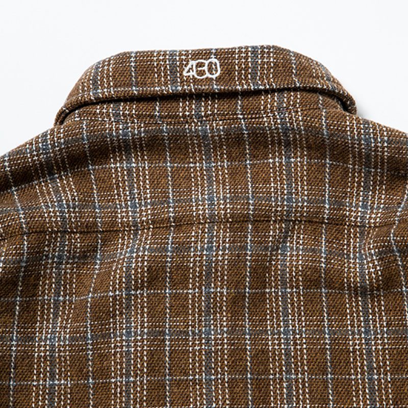 430(フォーサーティー)/ L/S TTN CHECK SHIRT -2.COLOR-