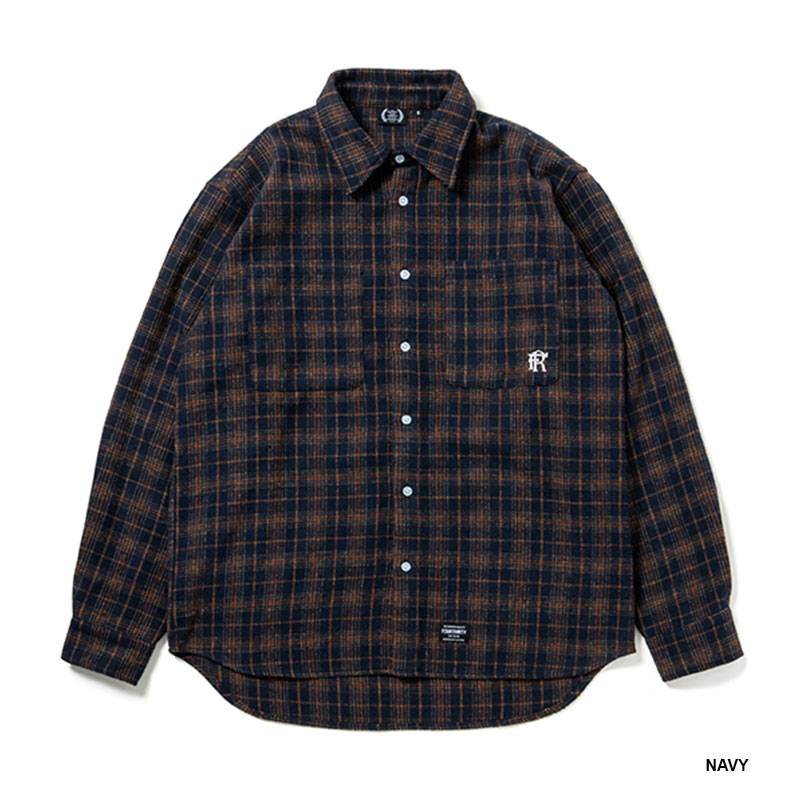 430(フォーサーティー)/ L/S TTN CHECK SHIRT -2.COLOR-