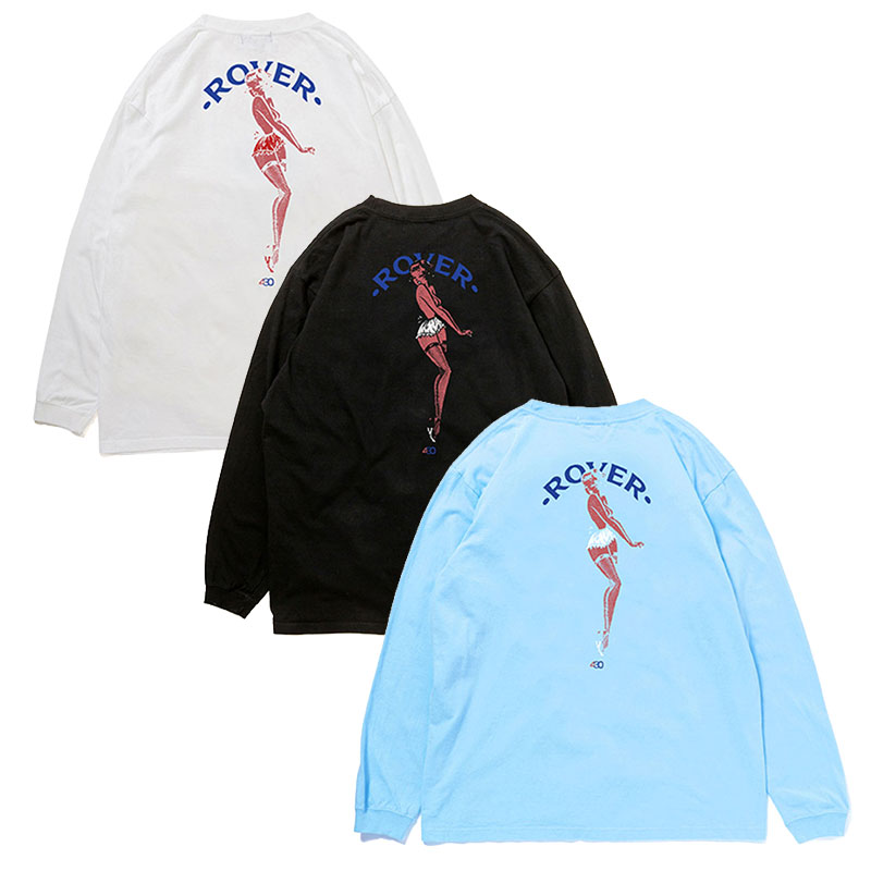 430(フォーサーティー)/ NF "ROVER GIRL" L/S TEE -3.COLOR-
