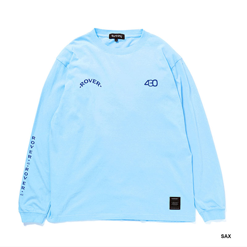 430(フォーサーティー)/ NF "ROVER GIRL" L/S TEE -3.COLOR-