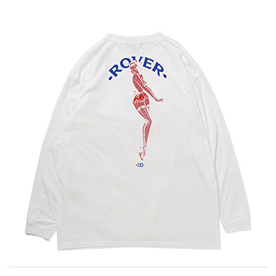 430(フォーサーティー)/ NF "ROVER GIRL" L/S TEE -3.COLOR-