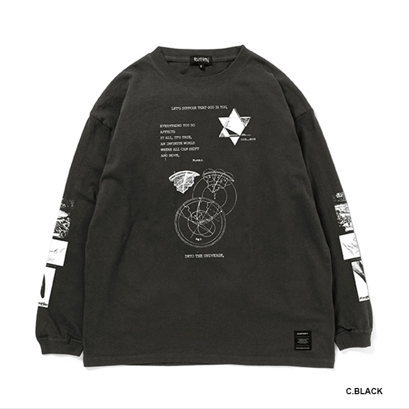 430(フォーサーティー)/ AF "COZMOZ" L/S TEE -2.COLOR-