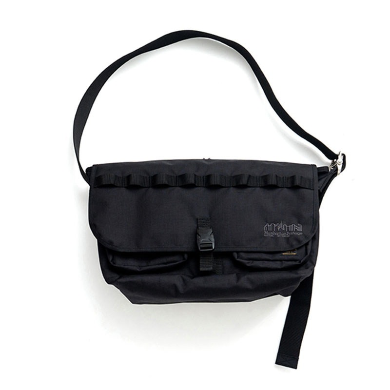 430(フォーサーティー)/ MF MESSENGER BAG L -BLACK-