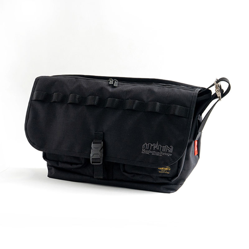 430(フォーサーティー)/ MF MESSENGER BAG L -BLACK-