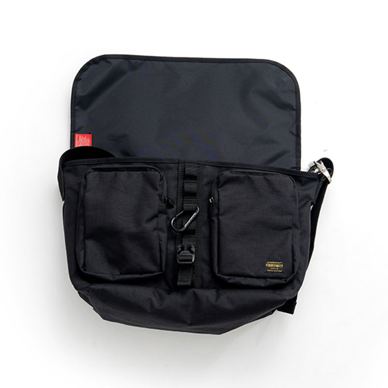 430(フォーサーティー)/ MF MESSENGER BAG L -BLACK-