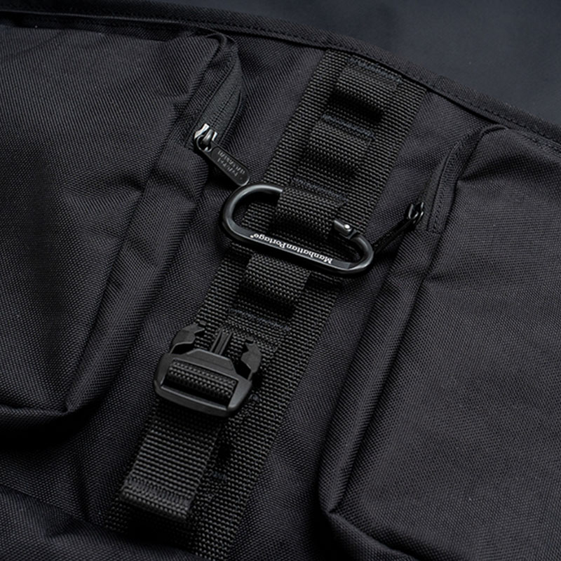 430(フォーサーティー)/ MF MESSENGER BAG L -BLACK-