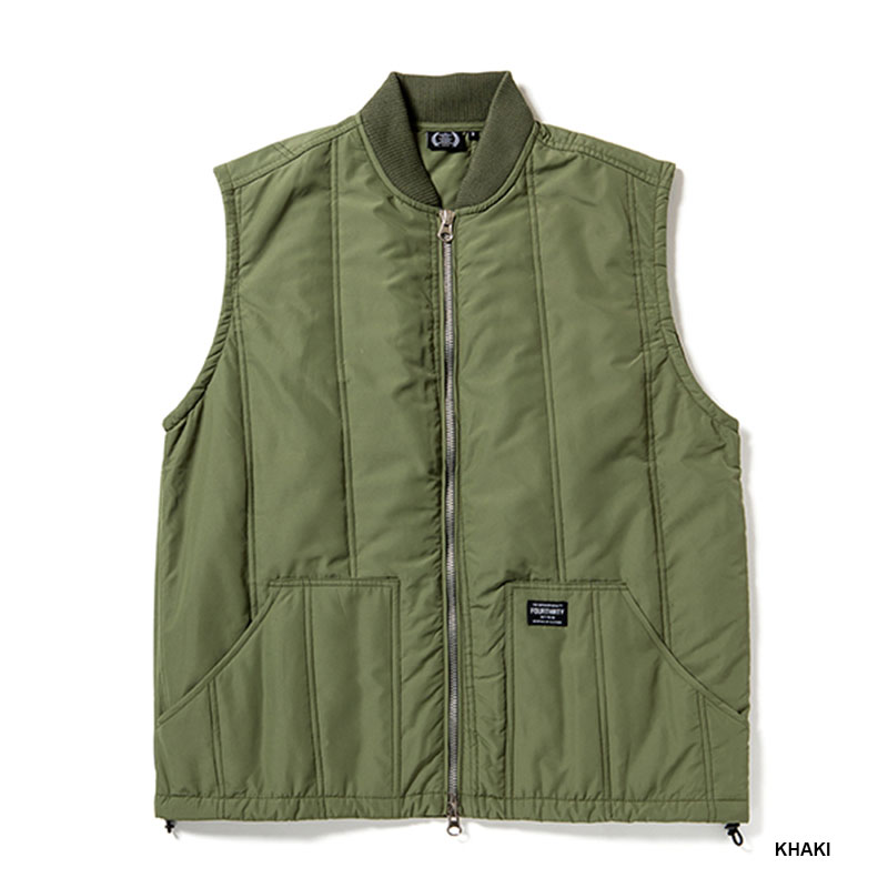 430(フォーサーティー)/ PAD LINER VEST -2.COLOR-