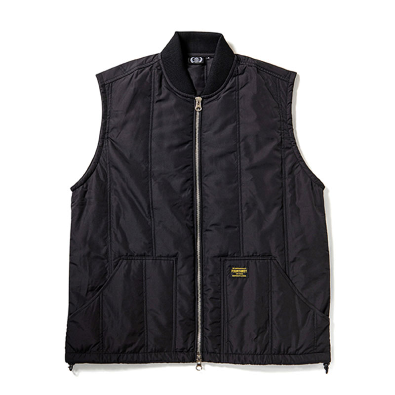 430(フォーサーティー)/ PAD LINER VEST -2.COLOR-(BLACK)