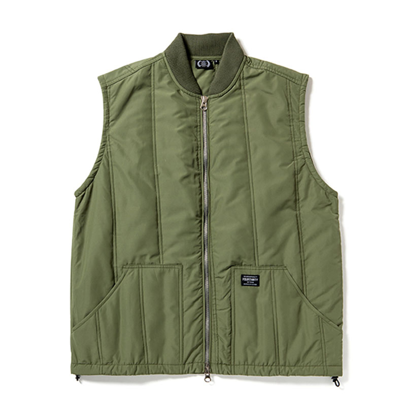 430(フォーサーティー)/ PAD LINER VEST -2.COLOR-(KHAKI)