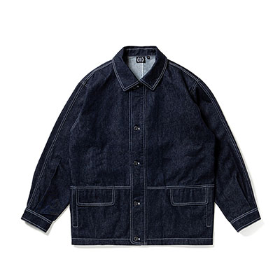 430(フォーサーティー)/ DENIM COVERALL -INDIGO-1WASH-