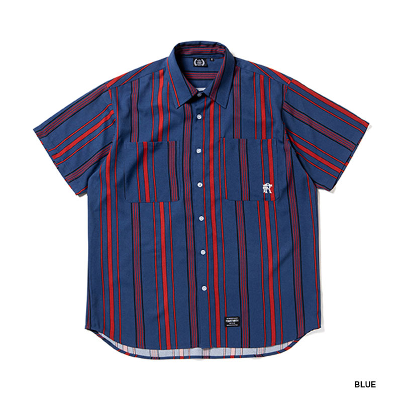 430(フォーサーティー)/ S/S DRP STRIPE SHIRT -2.COLOR-