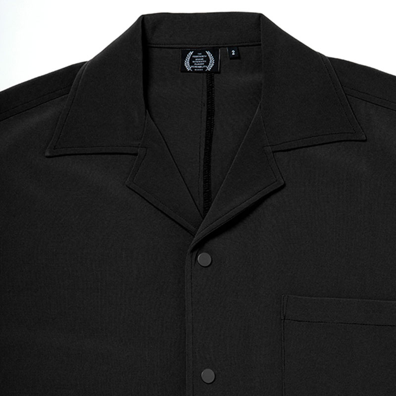 430(フォーサーティー)/ S/S POLY OC WIDE SHIRT -2.COLOR-