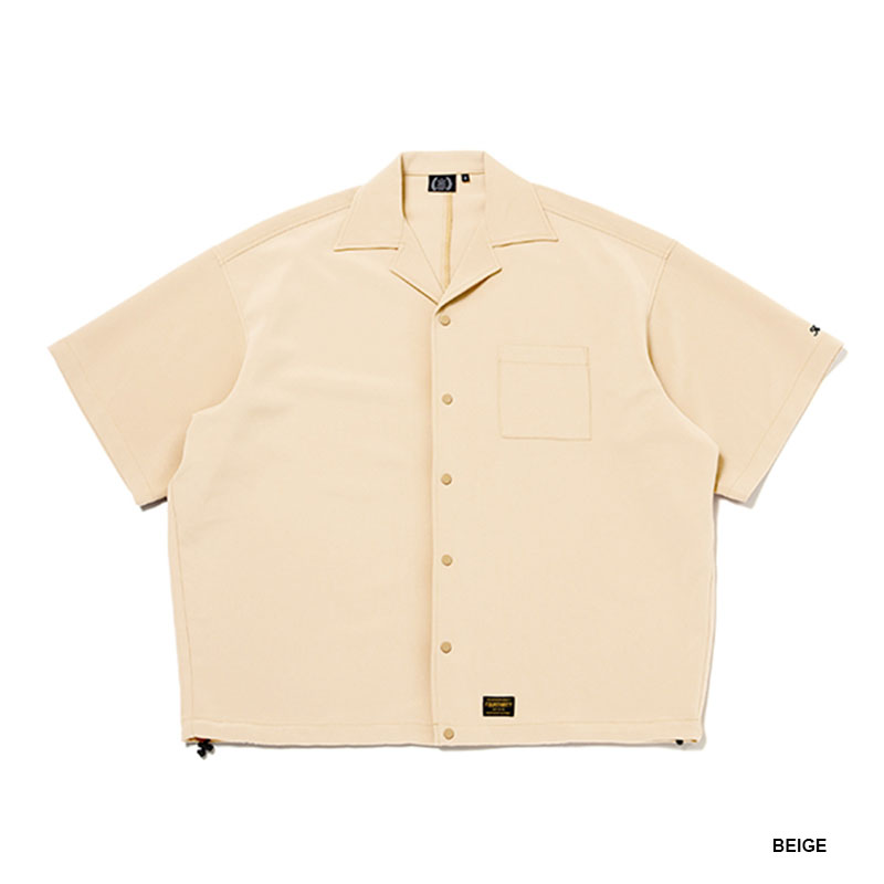 430(フォーサーティー)/ S/S POLY OC WIDE SHIRT -2.COLOR-