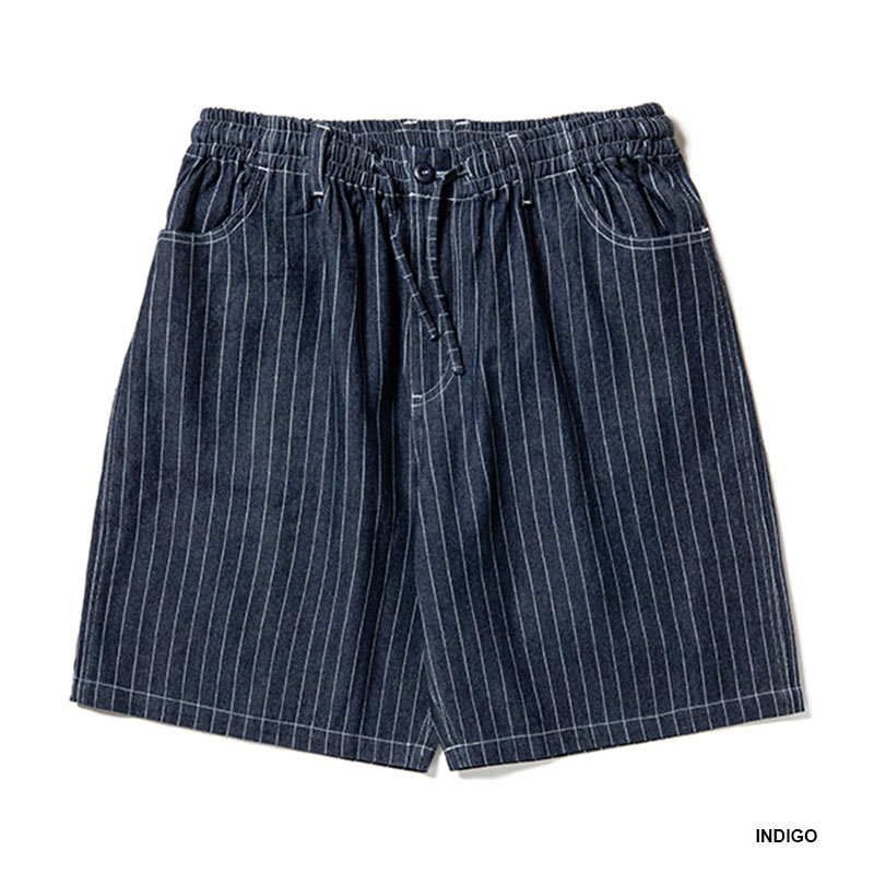 430(フォーサーティー)/ ES STRIPE DENIM SHORTS -2.COLOR-