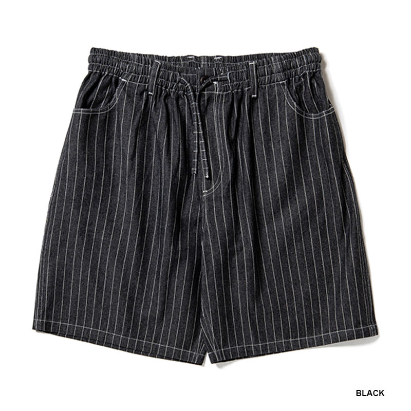 430(フォーサーティー)/ ES STRIPE DENIM SHORTS -2.COLOR-