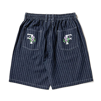 430(フォーサーティー)/ ES STRIPE DENIM SHORTS -2.COLOR-