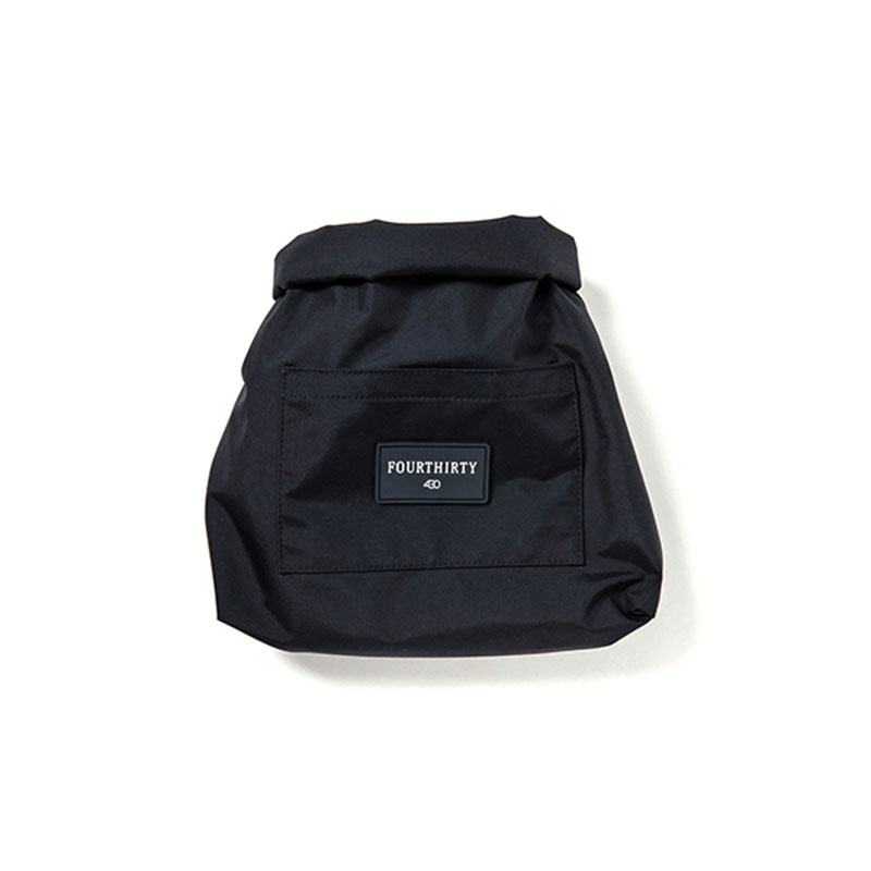 430(フォーサーティー)/ LYR ROLL SHOULDER BAG -BLACK-