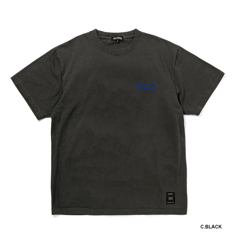 430(フォーサーティー)/ TF "BEBAKENEKO" S/S TEE -2.COLOR-