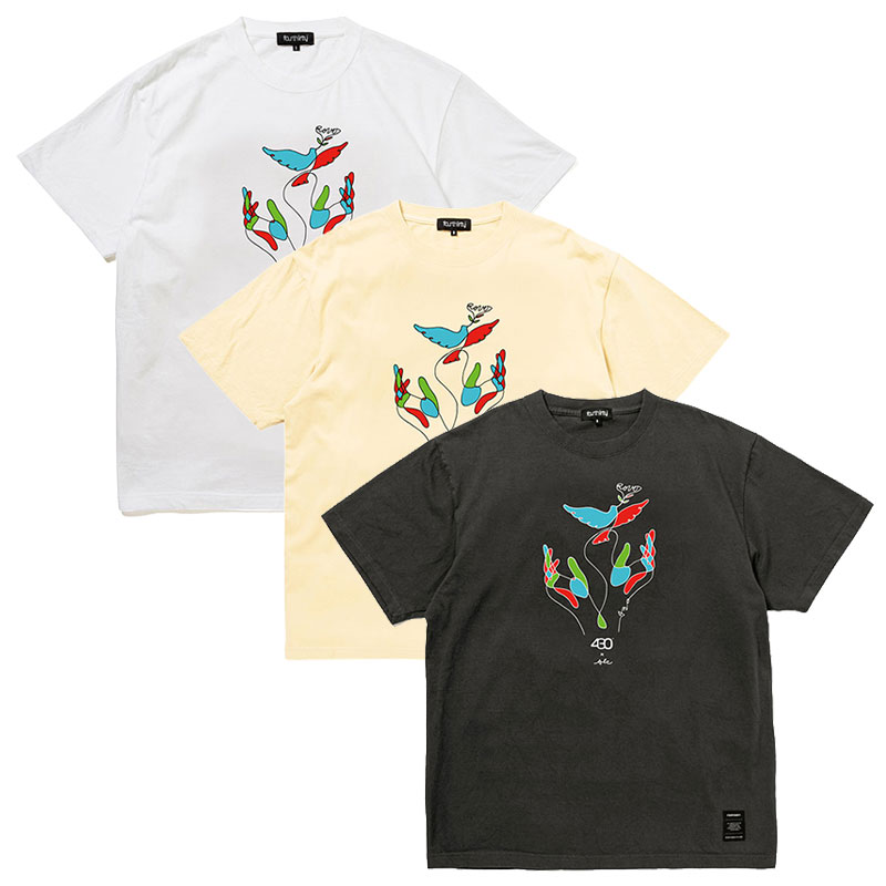 430(フォーサーティー)/ AF “LINES TAKE FLIGHT” S/S TEE -3.COLOR-