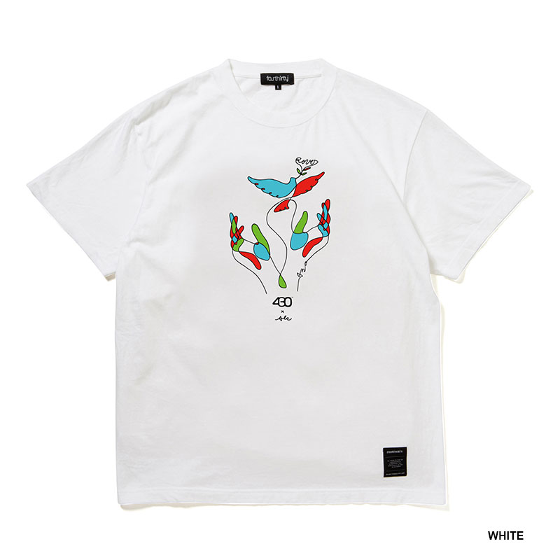 430(フォーサーティー)/ AF “LINES TAKE FLIGHT” S/S TEE -3.COLOR-
